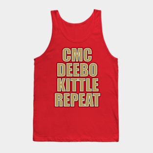 CMC, Deebo, Kittle, Repeat Tank Top